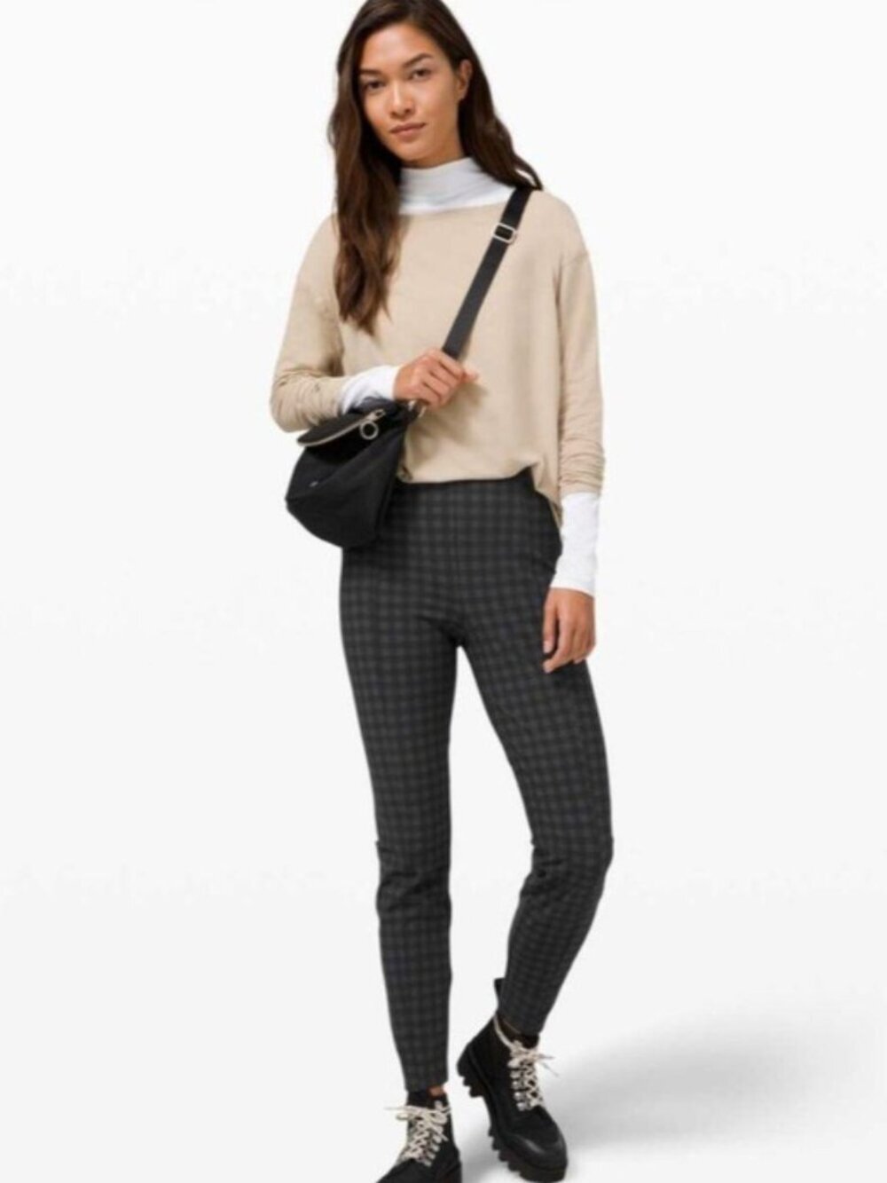 Lululemon Here To There Leggings - High Rise 7/8 Pant - Women's Yoga Activewear